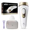 Braun IPL, Silk·Expert Pro 5, IPL Hair Removal for Women and Men, Permanent Laser Hair Reduction At-Home, 2 Heads, Pouch, Venus Razor, IPL5157