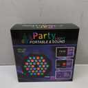 Stage Lights 36 LED Par RGB DJ LED Par Lights Uplights Remote & DMX Controlled Sound Activated Auto Play Uplights for Wedding Birthday Christmas Holiday Music Show Dance Party Stage Lighting (A-1PC)