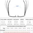 3-Pack Reading Glasses for Women Blue Light Blocking Metal Half Frame Computer Readers Anti UV/Eye Strain/Glare