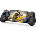 Crotrain Type-C Mobile Gaming Controller for Android & iPhone 16/iPhone 15 Series (USB C) Plug and Play Gamepad with Hall Effect Joysticks/Hall Trigger, for Xbox Cloud Gaming/PS Remote Play/PUBG/CODM