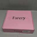 Farery Thermal Brush Set 3 in 1, Ceramic Curling Wand & Hot Brush with 9 Temperatures. 3 Interchangeable Travel Curling Irons for Short, Medium & Long Hair (1.25'', 1.5'' & 1.75'' Barrels)