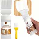 6.35 Fl Oz White Touch Up Paint, White Paint for wood, Doors, Cabinets, Furniture & Metal Surfaces, Quick-Drying Formula, Easy Application