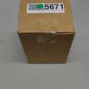 Harloon 100 Pcs Small Christmas Bakery Bags with Window 3.54 x 2.36 x 6.69 Inches Xmas Kraft Paper Iron Wire Tie Tab Lock Bags for Bakery, Cookie, Coffee Bean, Candy, Snack