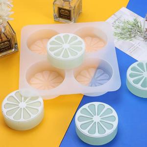Transparent Lemon Shape Soap Making Silicone Mold Home DIY Craft Mould, Each Size around 2.5"