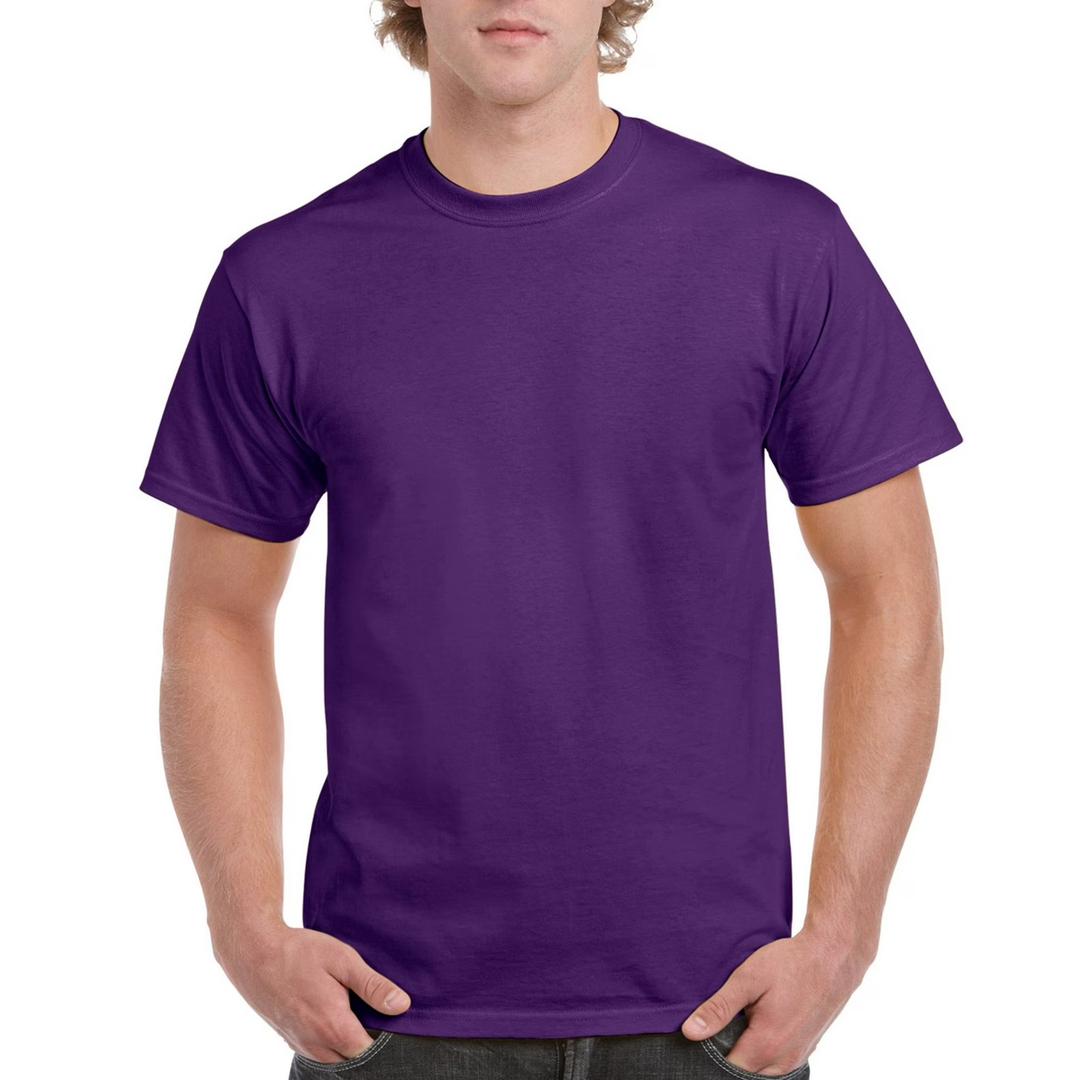 Gildan Mens Ultra Cotton T-Shirt, Small, Purple