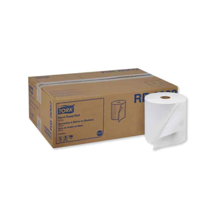 Tork Universal Hand Towel Roll, 1-Ply, 7.88" x 800 ft, White, 6 Rolls/Carton