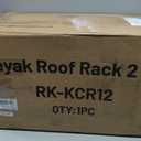 FORWODE Premium Kayak Roof Rack, 2 Pair J-Bar Roof Rack, Folding Adjustable Rack, Heavy Duty Kayak Roof Carrier 2 Kayak, Canoe, SUV, Surfboard on SUV, Car and Truck Crossbar
