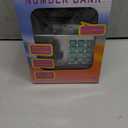 Piggy Bank, Vcertcpl ATM Coin Money Saving Box with Password, Kids Safe Money Jar with Auto Grab Bill Slot, Birthday Gifts Toys Bank for 6 7 8 9 10 11 12 Year Old Girls Boys (Large, Black)