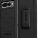 OtterBox Defender Series Case for Google Pixel 7 Pro (Only) - Holster Clip Included - Microbial Defense Protection - Non-Retail Packaging - Black