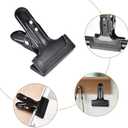 Backdrop Spring Clamps - 6 Pack of 4" Heavy Duty Clips for Photography Background Stands, Woodworking & Home Improvement Projects