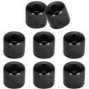 1.8" (45 mm) Rubber End Caps Soft PVC Rubber Plug Thread Protective Sleeve Screw Protective Cap Round Plastic Cover Sleeve