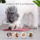 2 Pack Lick Mat for Dogs,Cats,Upgraded 8.58.5 inches Licking Mats with Suction Cups,Slow Feeder Licking Pad for Anxiety Relief and Boredom Reducer,Suitable for Dog Training Set 8 (Berry & Pink)