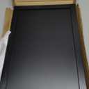 BMOSU 2-Tier Bamboo Small Shoe Rack Premium Stackable Shoe Shelf Storage Organizer for Hallway Closet Living Room Entryway Organizer(Black)