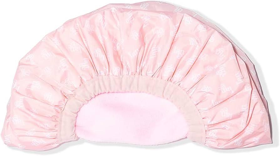 Dual-purpose 2in1 Shower Cap, Pink