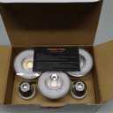 7W Par20 LED Bulb (50W Equivalent), UL Listed, 2700k Ultra Warm White Dimmable Flood Bulbs Lights, 500 Lumens, E26 Base, Recessed Lighting for Indoor Outdoor, 6 Pack