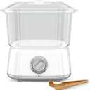 Hot Towel Warmer, Rapid Heating Towel Steamer for Facials can Hold 12 Mini Wet Towels, Portable Mini Towel Warmer for Bathroom,Spa and Salon. (White)