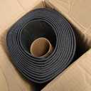 YU LI 3DH Peel and Stick PVC Slat Wall Panel 236"x15.75" Self-Adhesive Thick Faux Black Wood Grain Wallpaper Panel 3D Soundproof Wall Panels for Walls & Ceilings