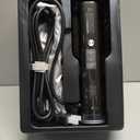 OGHom Steamer for Clothes, 110-240V Travel Steamer & Iron 2 in 1, 1000W Powerful Steam, Portable Handheld Garment Wrinkle Remover, 30s Fast Heat-Up with Dry& 2-Steam Control, for Global & Europe-Black