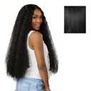 Sensationnel Dashly Lace Front Wig - Unit 52 Hand Tied Laceparting Ear to Ear Synthetic (1 JETBLACK)
