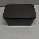 Wipes Dispenser Seal-Designed Wipe Dispenser Holder Wipes Case Box for Bathroom Keep Wipes Fresh, Dust-Proof & Non-Slip (Brown)