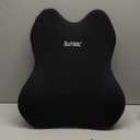 QUTOOL Lumbar Support Pillow for Car, Truck Accessories Travel Essentials, Memory Foam Back Cushion for Driving Seat, Back Pain Relief,Washable Cover, Lower Back Support Fits Most Cars(Black)