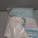 Mix and Match Light Blue Bikini with Crisp White Jeans And Maxi Skirt Pool Side Sunset Style, Small