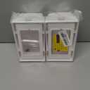 Bates - Baby Safety Outlet Cover Box, 2 Pack, Baby Proof Outlet Covers Baby Proofing, Plug Covers for Electrical Outlets, Socket Covers for Outlets, Child Proof Outlet Cover, Outlet Box Cover (White)