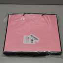 Ethhqu 12 Pack Gift Bags with Handles Include Tissue Papers & Cards, Medium Size 12.6104'' Thank You Gift Bags Medium Size for Birthday, Mother's Day, Wedding, Bridesmaids (Pink and Black)