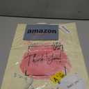 Ysmile Thank You Beige Plastic Shopping Bag, 11.8x15.8 Inch, Versatile Carrier Bag