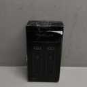 Electric Salt & Pepper Grinder Set (Pack of 2) USB Rechargeable, Adjustable Coarseness, One-Handed Operation with LED Light Automatic Spice Mill Shaker for Kitchen, Dining, or Camping (Large, Black)