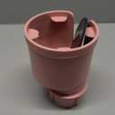 Upgraded Car Cup Holder Expander Adapter with Offset Adjustable Base, Compatible with Yeti 14/24/36/46oz Ramblers, Hydro Flasks 32/40oz, Other Large Bottles Mugs in 3.5"-4.0", Pink 1 Pack