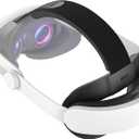 KIWI design K4 Boost Comfort Battery Head Strap Accessories for Meta/Oculus Quest 3/3S, Dual Charge the VR Headset and Battery Strap in 2.5h