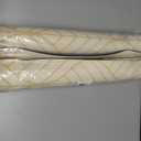 2 x Bath Mat Super Absorbent Bathmat Bathroom Floor Mat Non Slip Bathroom Mat Quick Dry Bath Rug Easy to Clean 2417 (1'6" x 2' (Rectangular), Golden)