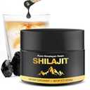 LSOIUX Himalayan Shilajit for Men & Women, Fulvic Acid Supplement for Immune Boost & Energy Support, 800mg High Potency Gold Organic Shilajit Resin（60g）Pack of 2
