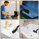 Electric Grill Brush, Rechargeable Cordless BBQ Brush, 180Adjustable Cleaning Brush, 3-Speed Power, Waterproof Cleaner for BBQ Grates with Extra Brushhead