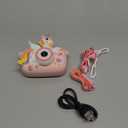 Kids Camera Toys Digital Camera for Girls Boys, Christmas Birthday Gifts for Kids Age 3-12, Selfie 1080P HD Video Digital Camera for 3 4 5 6 7 8 9 10 Year Old Girls with 32GB TF Card (Pink-Unicorn)