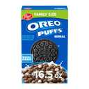 2 x Post OREO PUFFS Cereal, Chocolate Breakfast Cereal, 16.5 oz box (EXP 08/27/27)