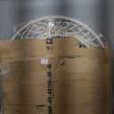 Greenstell Hammock Chair, Macrame Swing Chair with Comfy Cushion, Boho Hanging Chair for Outdoor & Indoor, Perfect for Bedroom, Patio, Balcony, Hold up to 350Lbs, Beige (Larger Size (32.7 x 35.4 x 50.4 inch))