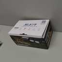 JEJOT Solar Lights Outdoor Waterproof IP65, Super Bright LED, 6500K 2 Lighting Modes, Solar Powered Yard Garden Solar Spot Lights for Outside Landscape Auto On/Off -6 Pack