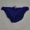 AMAVI Side Shirred Hipster Bikini Swimsuit Bottom (Medium, Cobalt)