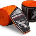 Hayabusa Boxing Hand Wraps Perfect Stretch 4.0 for Men & Women (Orange Maze)