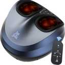 BOB AND BRAD Foot Massager Machine with Heat and Remote, Fits up to Size 14, FSA Eligible HSA Shiatsu Deep Kneading Foot Massager for Plantar Fasciitis and Neuropathy