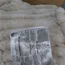 Bedsure Electric Blanket Full Size - Thick Striped Flannel Heated Blanket with 6 Heat Settings, 10 Time Settings, 8-Hour Timer Auto Shut Off, Gifts for Grandma (72x84 inches, Linen)