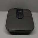 Beinilai Collapsible Foot Spa,Foot Bath with Heat and Massage and Bubble Jets,Foot Soak Tub with Six Non Motorized Rollers,Acupressure Massage Points,Red Light and Removable Pumice Stone (Dark Grey)