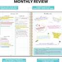 Monthly Planner 2026-2027, 2 Year Months Calendar Planner 2026-2027, Runs from January 2026 - December 2027, 7" x 10", 24 Months, Perfect for School Office Home Planning - Black