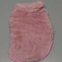 Malier Dog Winter Coat, Reversible Fleece Dog Cold Weather Coats, Windproof Warm Snow Puppy Jacket Vest Pet Clothes for Small Medium Large Dogs (Pink, X-Small)