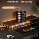 Dual Monitor Stand, 39 Inch Large Wood Monitor Stands for 2 Monitors