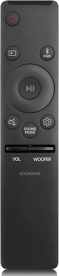 Soundbar Remote for Samsung Sound Bar Home Theater Audio Surround Sound Speaker System (AH59-02767A)