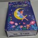 Solar Moon Cat Wind Chimes, Cat Lover Gifts for Mom Women Men Birthday Mothers Day, Hanging Outdoor Decor Cracked Glass Ball Memorial Large Wind Chimes, Decorations for Garden Yard Patio Porch