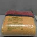 Drydiet 56 x 26 Inch Hearth Rug Fireplace Mat Rectangular Berry Wool Resistant Wool Rug Durable Soft Floor Protection Accent for Fireplace Hearth Living Room or Cabin Decor